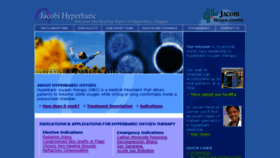What Jacobi-hyperbaric.com website looked like in 2018 (5 years ago)
