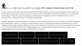 What Johnlyonsrealestate.com website looked like in 2018 (5 years ago)