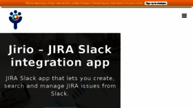 What Jirioslackapp.com website looked like in 2018 (5 years ago)