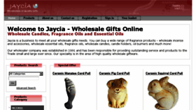 What Jaycia.co.uk website looked like in 2018 (5 years ago)