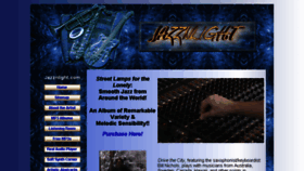 What Jazznlight.com website looked like in 2018 (5 years ago)