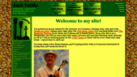 What Jacktuttle.com website looked like in 2018 (5 years ago)