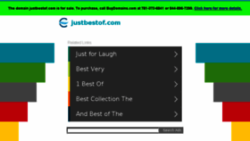 What Justbestof.com website looked like in 2018 (5 years ago)