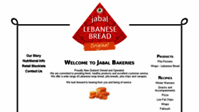 What Jabal.co.nz website looked like in 2018 (5 years ago)