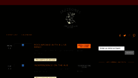 What Jazzbones.com website looked like in 2018 (5 years ago)