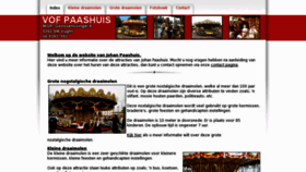 What Johanpaashuis.nl website looked like in 2018 (5 years ago)