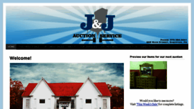 What Jandjauction.net website looked like in 2018 (5 years ago)