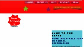 What Jumptothestars.com website looked like in 2018 (5 years ago)