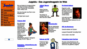 What Juppidu.de website looked like in 2018 (5 years ago)