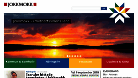 What Jokkmokk.se website looked like in 2018 (5 years ago)