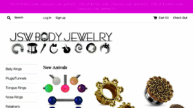 What Jswbodyjewelry.com website looked like in 2018 (5 years ago)
