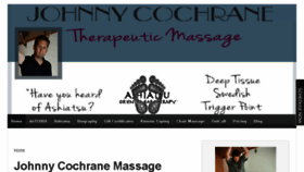 What Johnnycmassage.com website looked like in 2018 (5 years ago)
