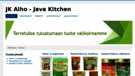 What Jkalho.fi website looked like in 2018 (5 years ago)