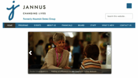 What Jannus.org website looked like in 2018 (5 years ago)