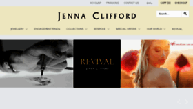What Jennaclifford.co.za website looked like in 2018 (5 years ago)