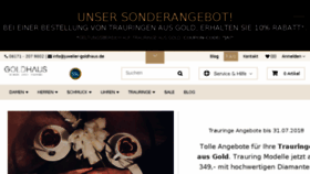 What Juwelier-goldhaus.de website looked like in 2018 (5 years ago)