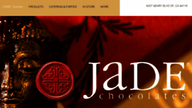 What Jadechocolates.com website looked like in 2018 (5 years ago)