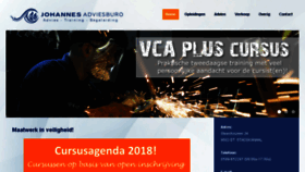 What Johannesadviesburo.nl website looked like in 2018 (5 years ago)