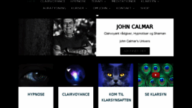 What Johncalmar.dk website looked like in 2018 (5 years ago)