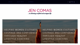 What Jencomas.com website looked like in 2018 (5 years ago)
