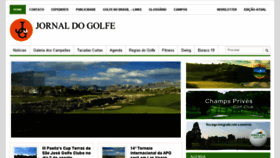 What Jornaldogolfe.com.br website looked like in 2018 (5 years ago)