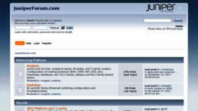 What Juniperforum.com website looked like in 2018 (5 years ago)