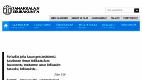 What Janakkalanseurakunta.fi website looked like in 2018 (5 years ago)