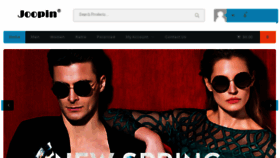 What Joopinfashion.com website looked like in 2018 (7 years ago)
