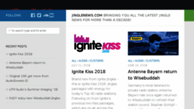 What Jinglenews.com website looked like in 2018 (5 years ago)