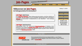 What Job-pages.de website looked like in 2018 (5 years ago)