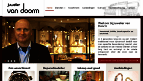 What Juweliervandoorm.nl website looked like in 2018 (5 years ago)