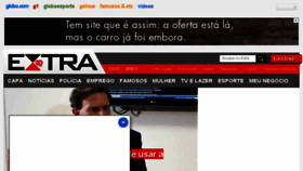 What Jornalextraonline.com.br website looked like in 2018 (5 years ago)