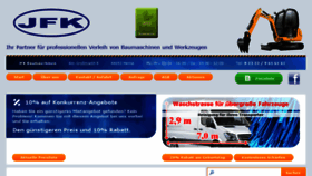What Jfk-verleih.de website looked like in 2018 (5 years ago)