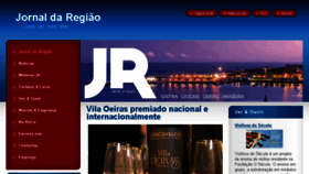 What Jornaldaregiao.pt website looked like in 2018 (5 years ago)