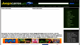 What Juegacarros.com website looked like in 2018 (5 years ago)