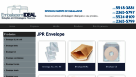 What Jprenvelope.com.br website looked like in 2018 (5 years ago)