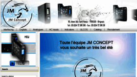 What Jmconcept.com website looked like in 2018 (5 years ago)