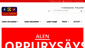 What Jesperjunior.fi website looked like in 2018 (5 years ago)