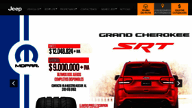 What Jeep.com.co website looked like in 2018 (5 years ago)