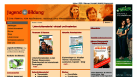 What Jugend-und-bildung.de website looked like in 2018 (5 years ago)