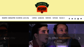 What Jamesonnotodofilmfest.com website looked like in 2018 (5 years ago)