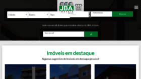 What Jbaimoveis.com.br website looked like in 2018 (5 years ago)