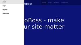 What Joomboss.com website looked like in 2018 (5 years ago)