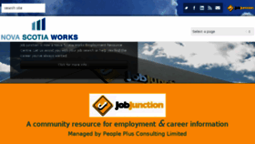 What Jobjunction.ca website looked like in 2018 (5 years ago)