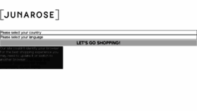 What Junarose.com website looked like in 2018 (5 years ago)