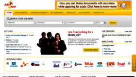 What Jobs4hunt.com website looked like in 2018 (5 years ago)