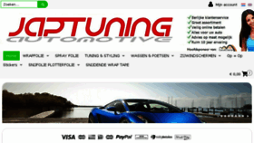 What Japtuning.nl website looked like in 2018 (5 years ago)