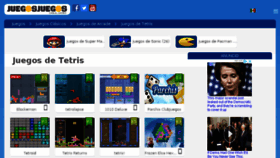 What Juegostetris.com website looked like in 2018 (5 years ago)
