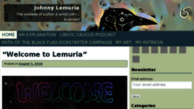 What Johnnylemuria.com website looked like in 2018 (5 years ago)