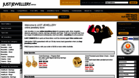 What Justjewellery.com.au website looked like in 2018 (5 years ago)